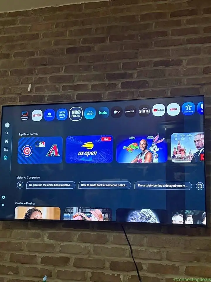 55-inch 4K UHD Smart QLED television
