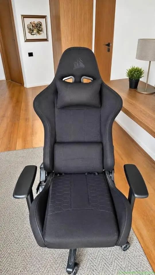 Fauteuil gaming TC100 RELAXED - Fabric Noir/Gris