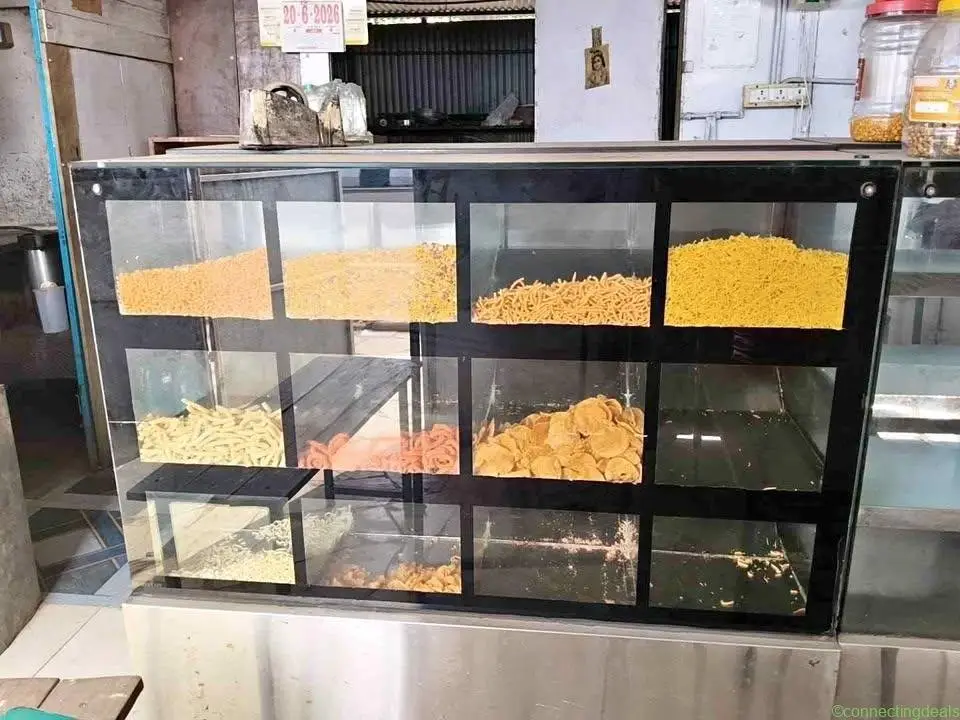 Commercial Food Display Cases and Dough Mixer