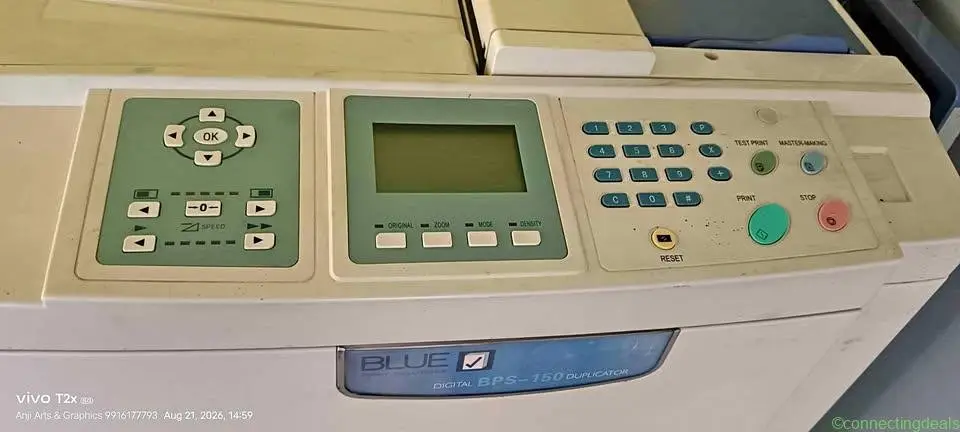 Blue BPS-150 Digital Duplicator