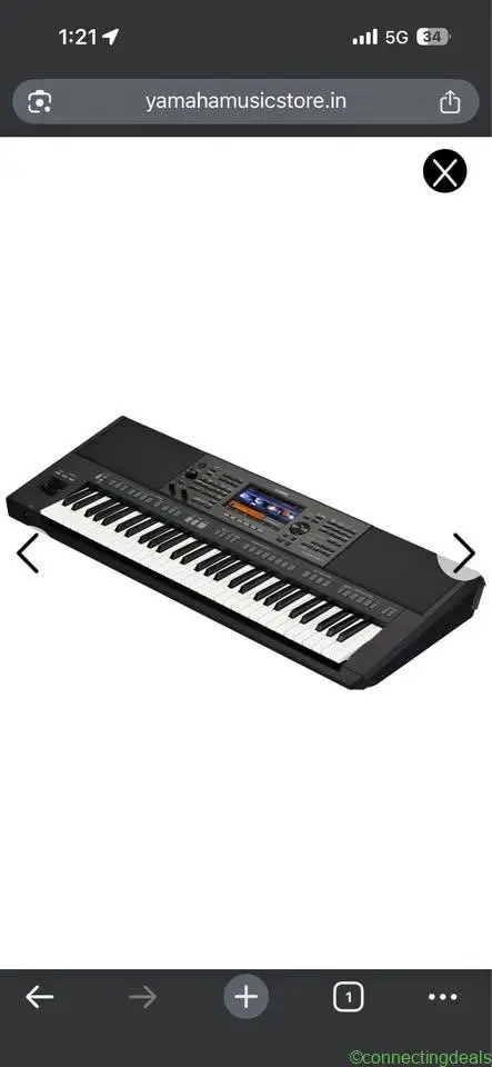 Yamaha keyboards & Guitars