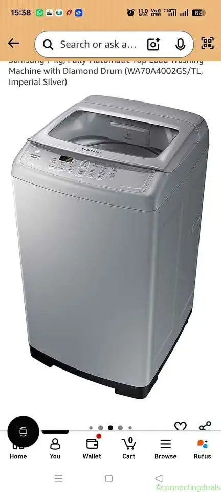 Samsung washing machine