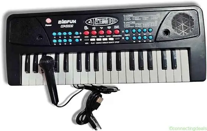 Portable 37-Key Electronic Keyboard Piano with
