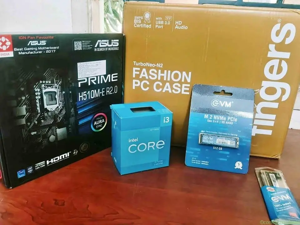 Assembled cpu Asus