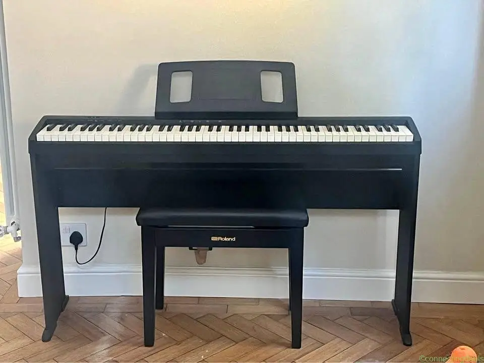 Roland FP 10 Digital Piano with Stand, Stool,