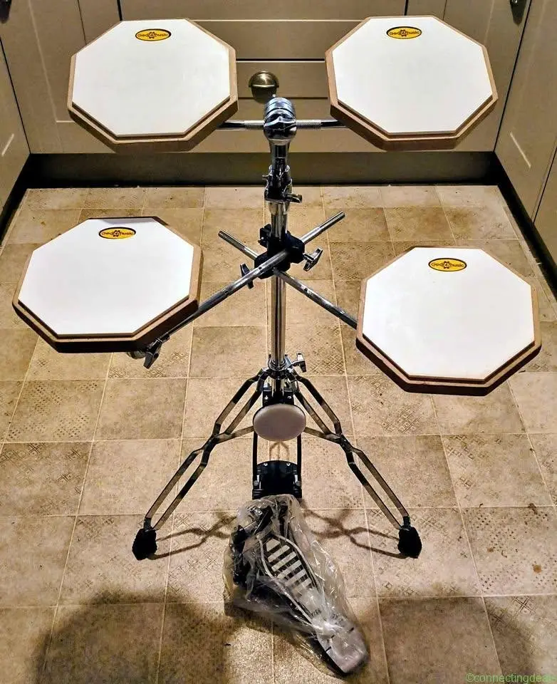 Full Drum Practice Pads Gear 4 Music PPK-5