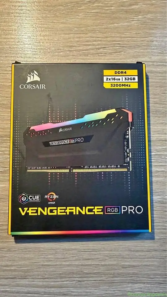 Corsair Vengeance RGB Pro 32GB 3200MHz DDR4 ram.