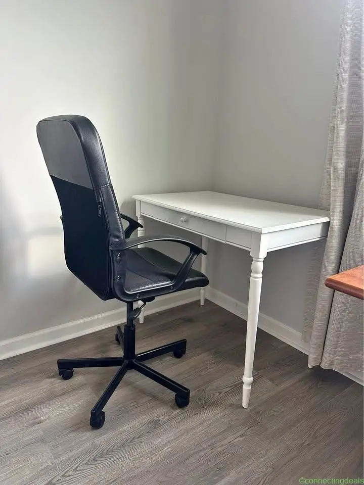 Desk and chair