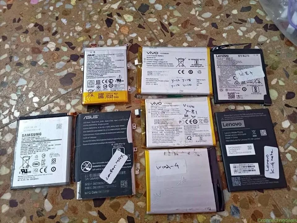 Original mobile phone batteries