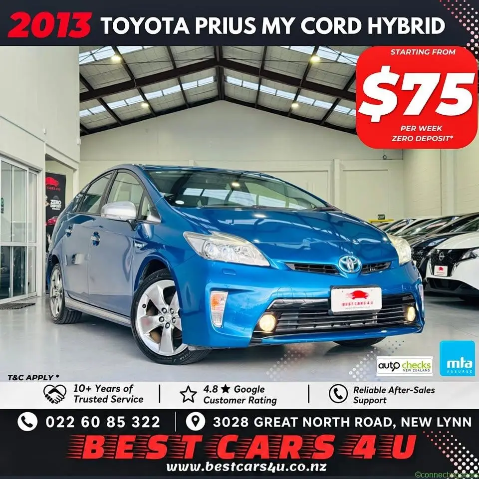 2013 TOYOTA 🚗🔥PRIUS S TOURING SELECTION MY COORDE - Image 1