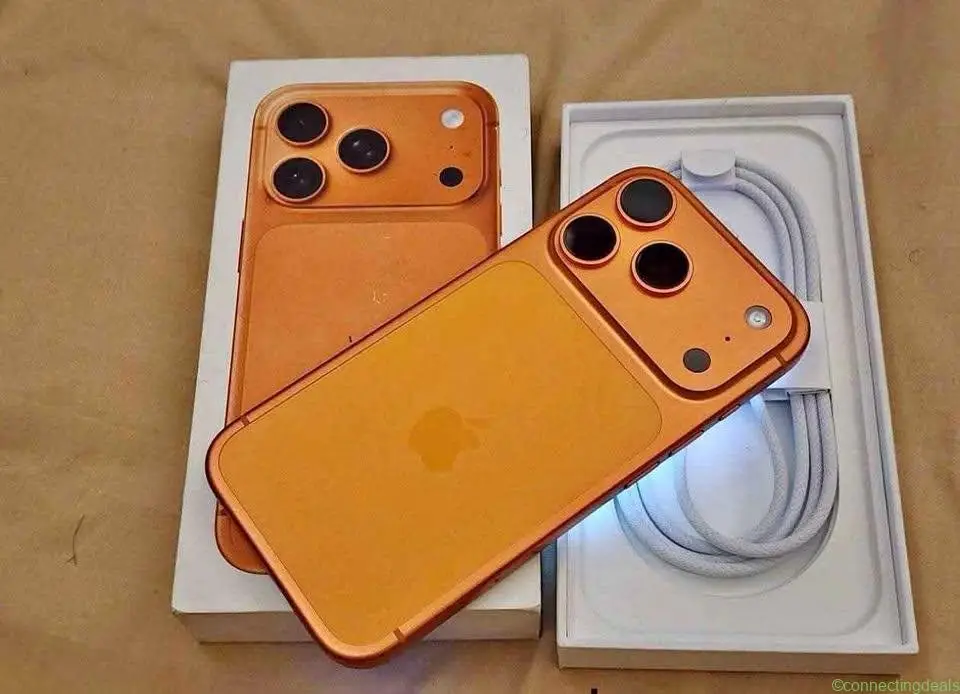 Iphone 17 pro max, used phone, bill box charger