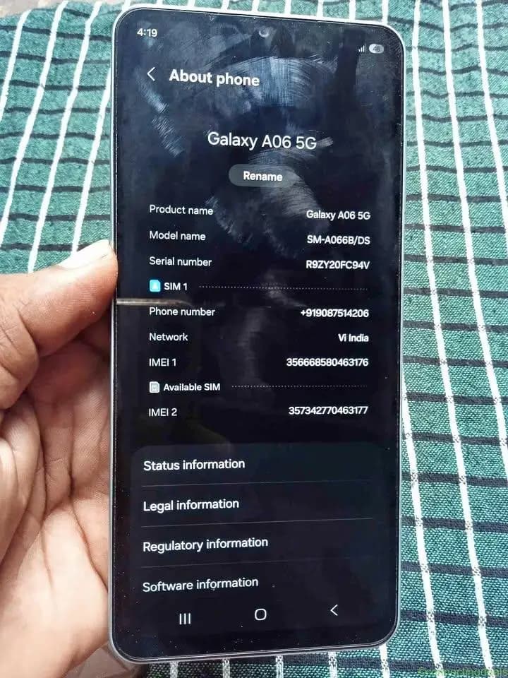 Samsung a06...5g - Image 1