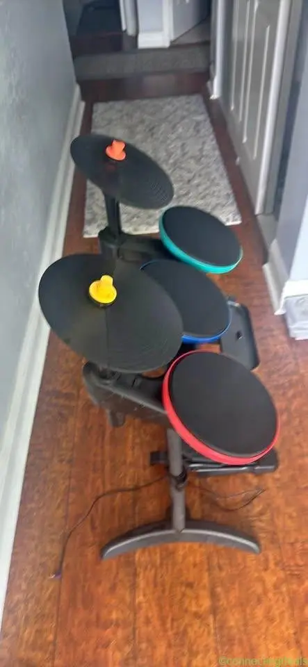 Rock Band Electronic Drum Set for the Wii