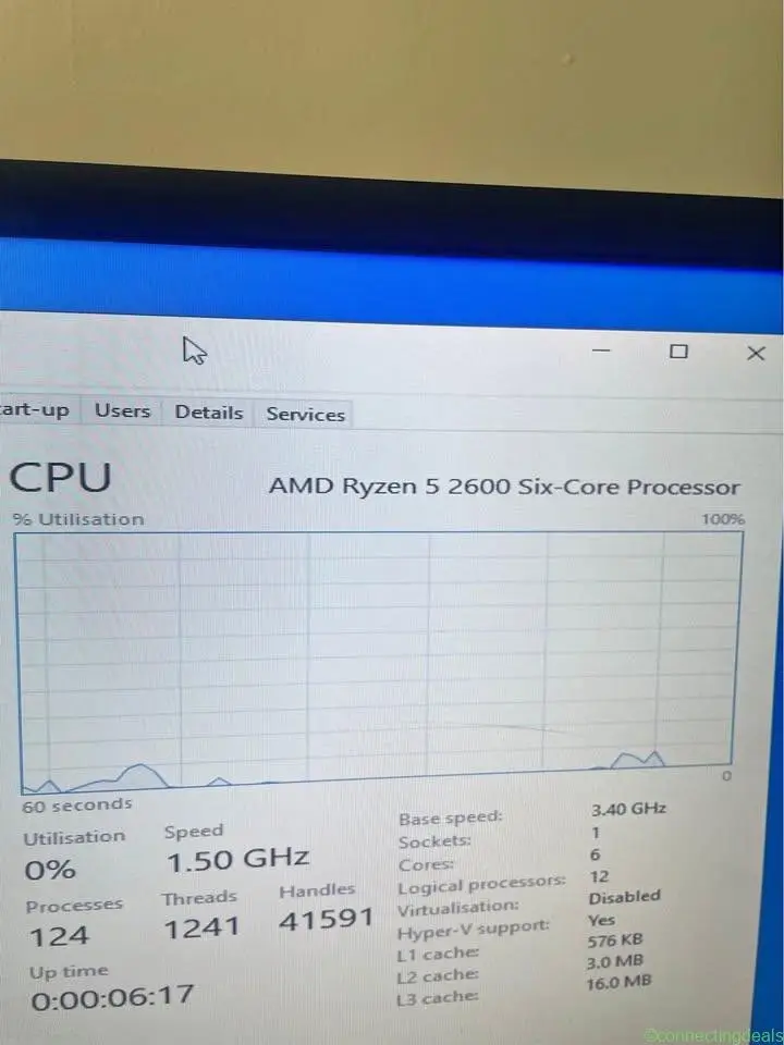 PC Gaming AMD Ryzen 5 2600 / 16GB DDR4 / RTX 1650 - Image 1