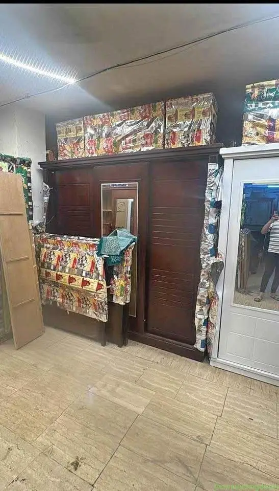 دولاب جرار مقاس مترين ونص ٣ضلفه