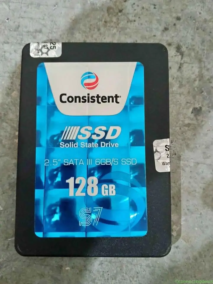 Consistent S7 128GB SATA SSD – Warranty Till 2030