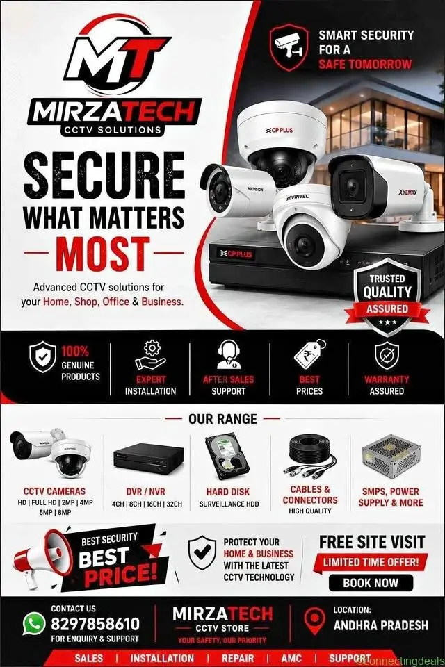 Mirzatech cctv store online orders now
