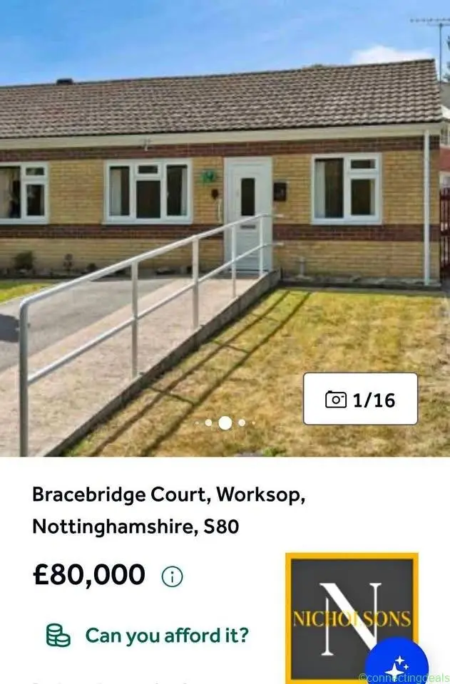 2 beds 1 bathroom – House