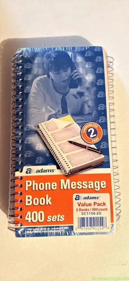Phone Message Book 800Ct