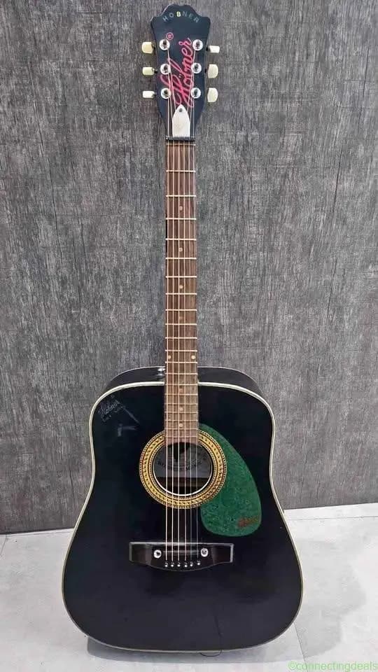 HOBNER JUMBO Semi Acoustic Guitar