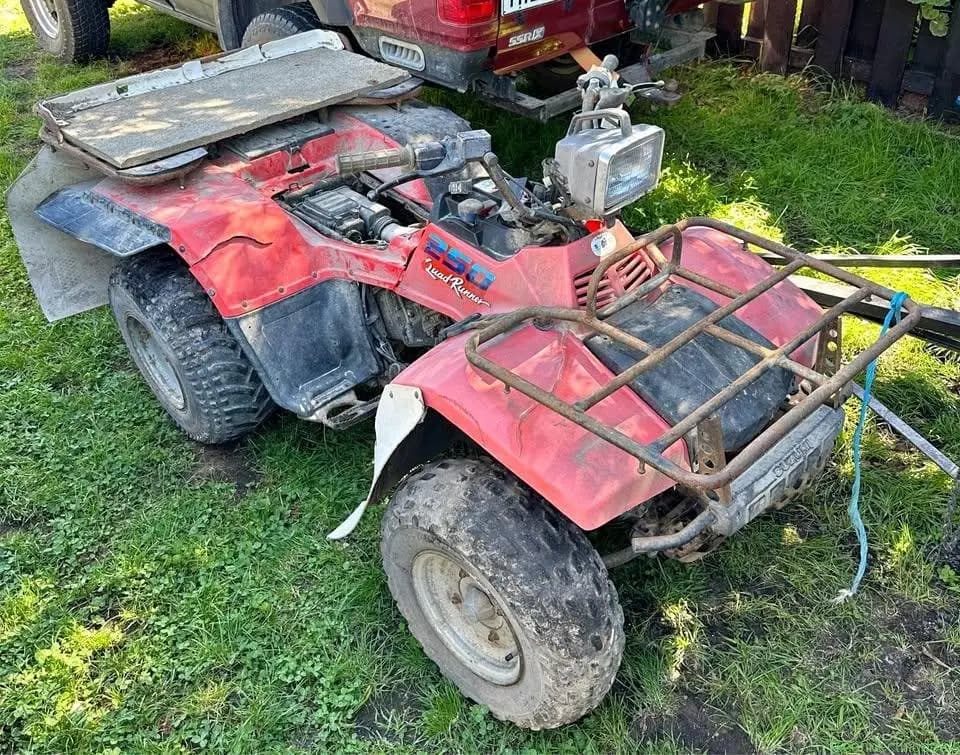 Quadrunner 250 Wrecking