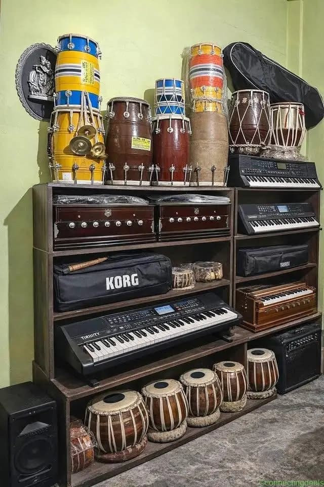 Harmonium and Music Instruments