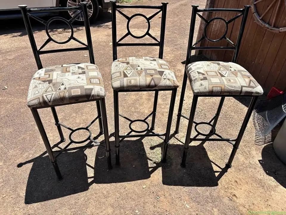 3 Tall Stools - Image 1