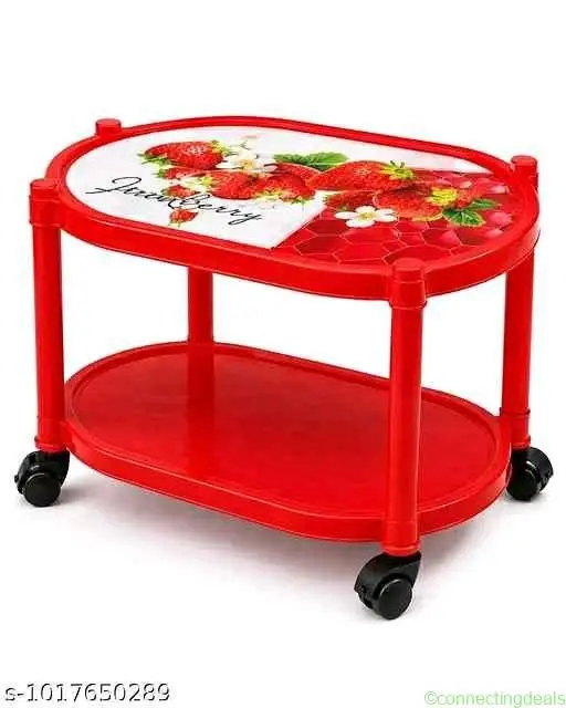 Premium 2-tier virgin polymer coffee and Tea Table