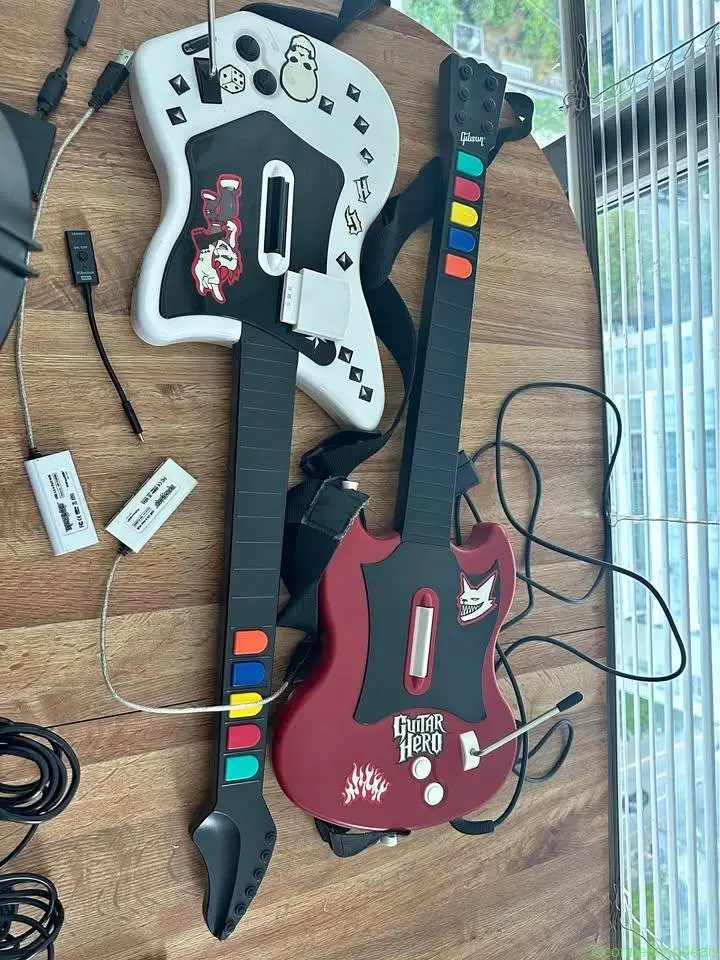 PlayStation Guitar Hero and Rock Band Instrument