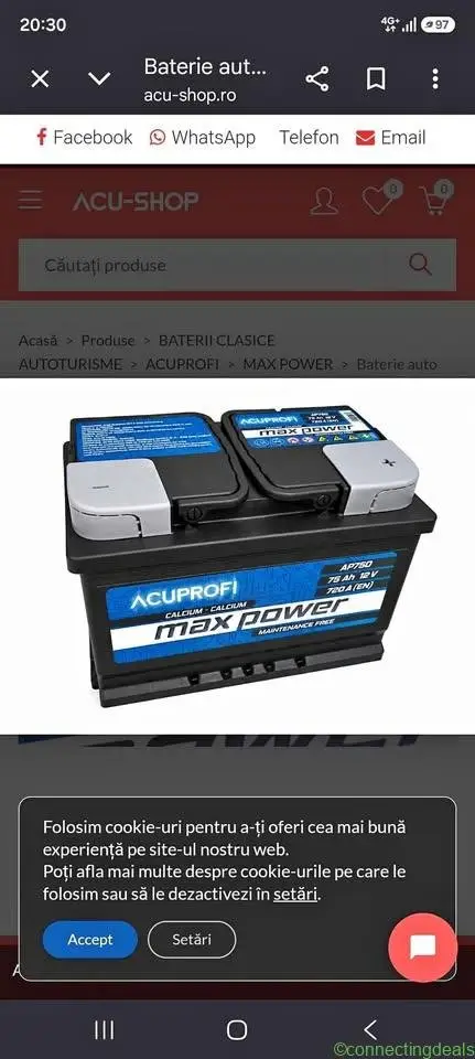 Acumulator nou