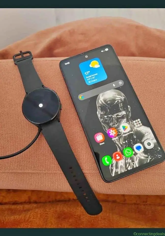 Samsung A53 Android +Smartwatch 4