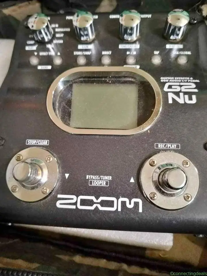 ZOOM G2 Nu guitar effects pedal.
