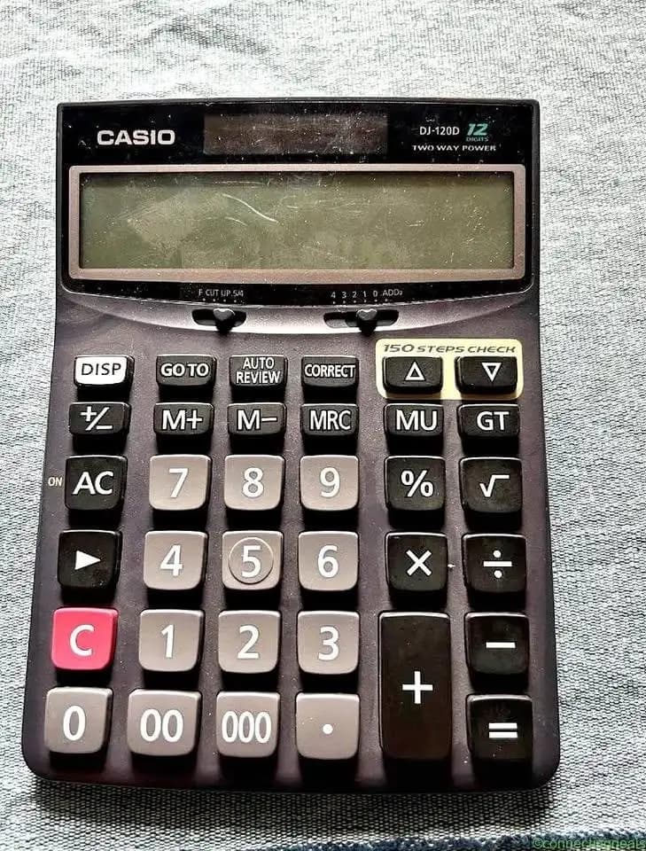 Casio DJ-120D Desktop Calculator