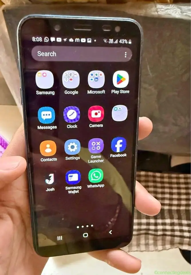 Samsung J6 android phone