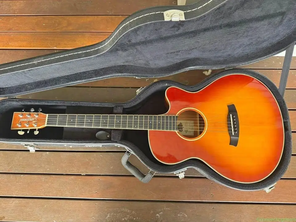 Guitar and hard case