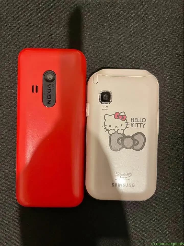 Retro Mobile Phone Collection - Nokia & Samsung