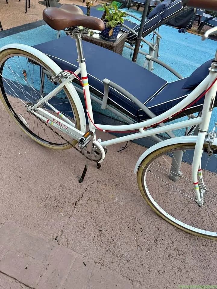 Public Step-Through City Bike