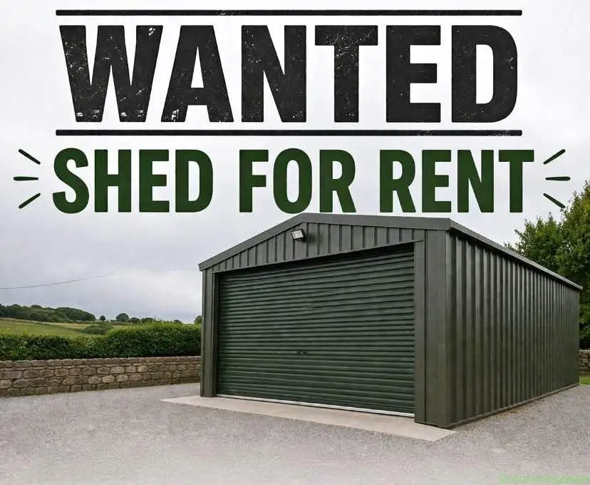 Want a shed to rent