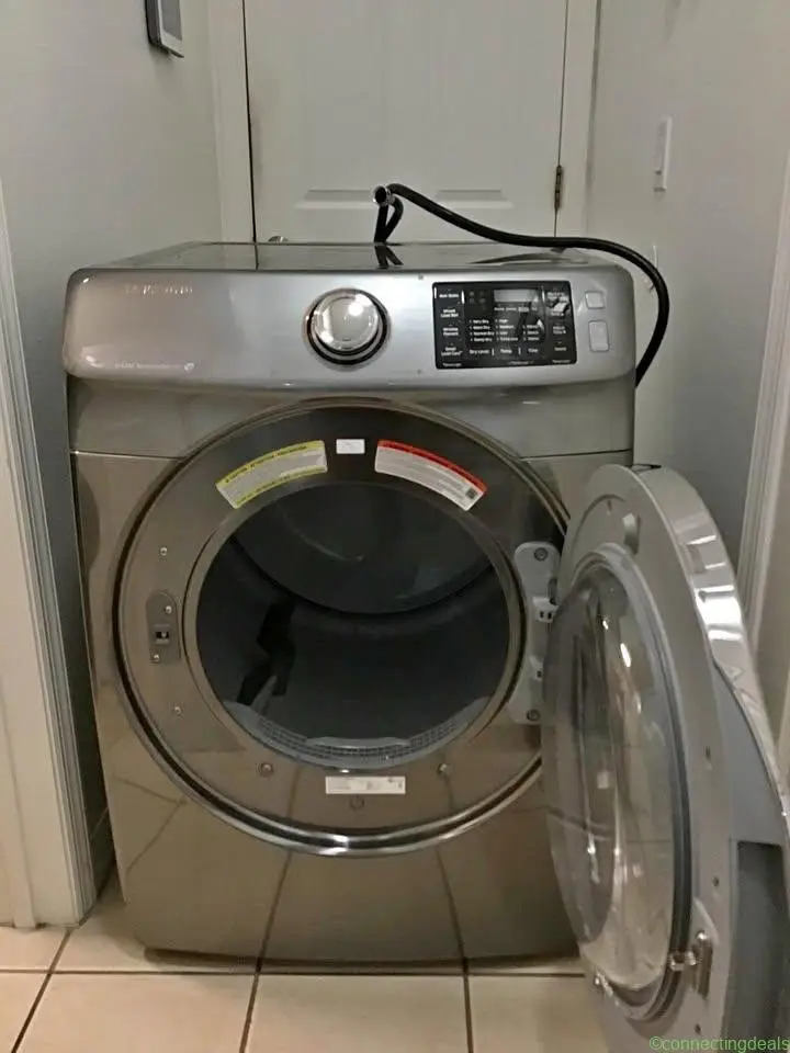 Washer and dryer