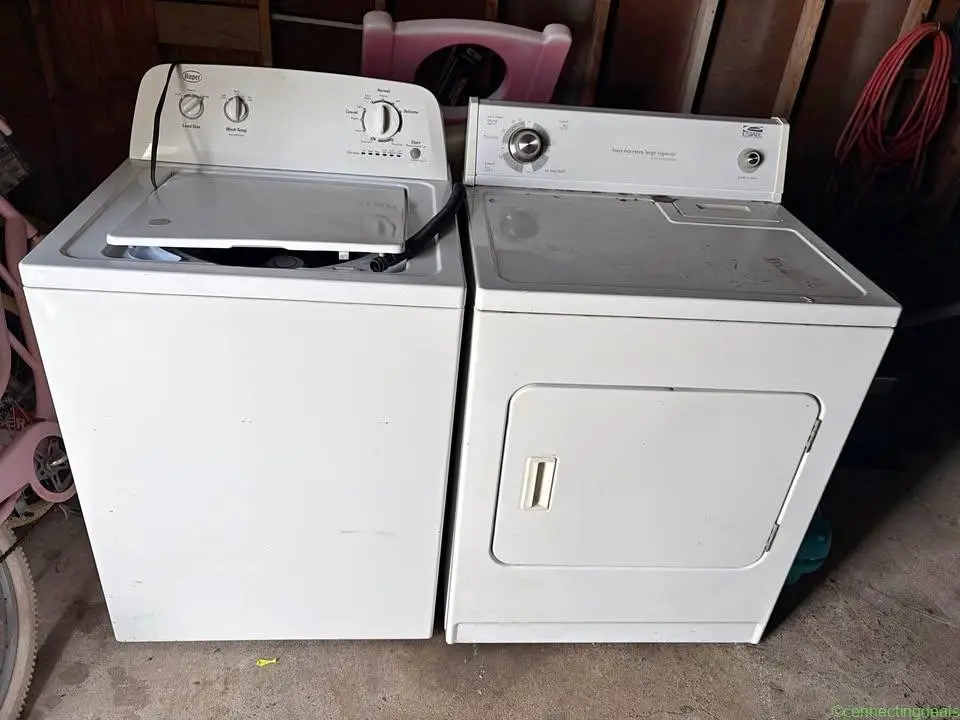 Washer and dryer