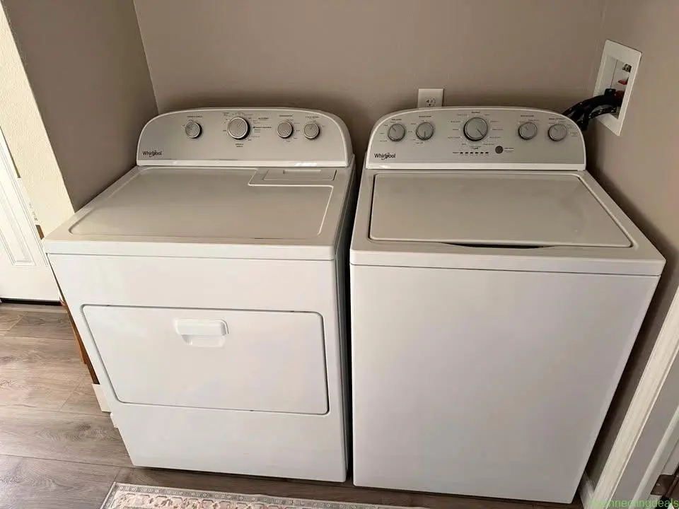 Whirlpool washer and dryer