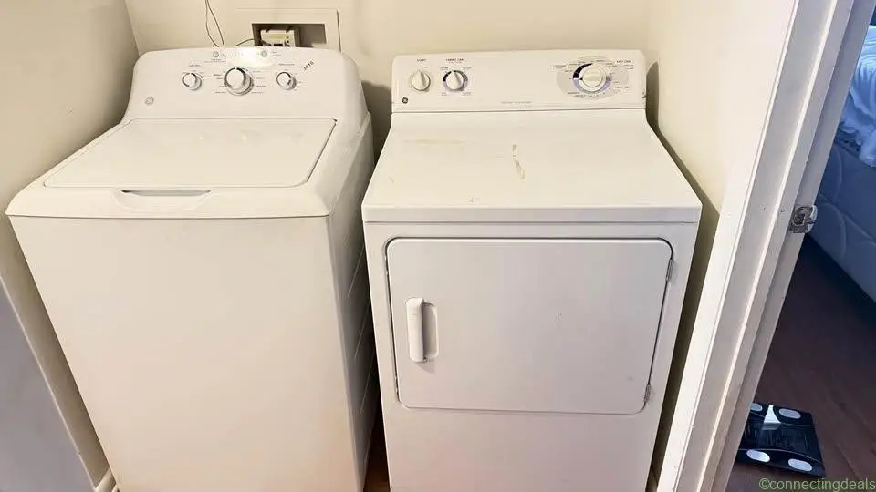 Washer and dryer