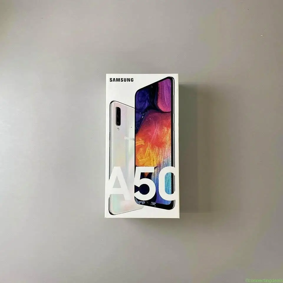 Samsung Galaxy A50 Android smartphone in