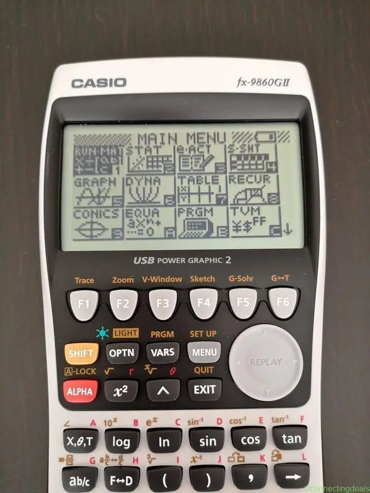 Casio fx 9860 gii graphics calculator