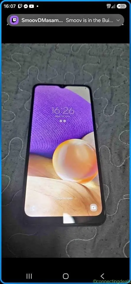 Samsung galaxy a32 5g, black, unlocked