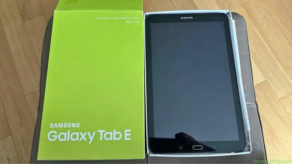 Samsung Tab E Tablet, 9.6”, 16 gig