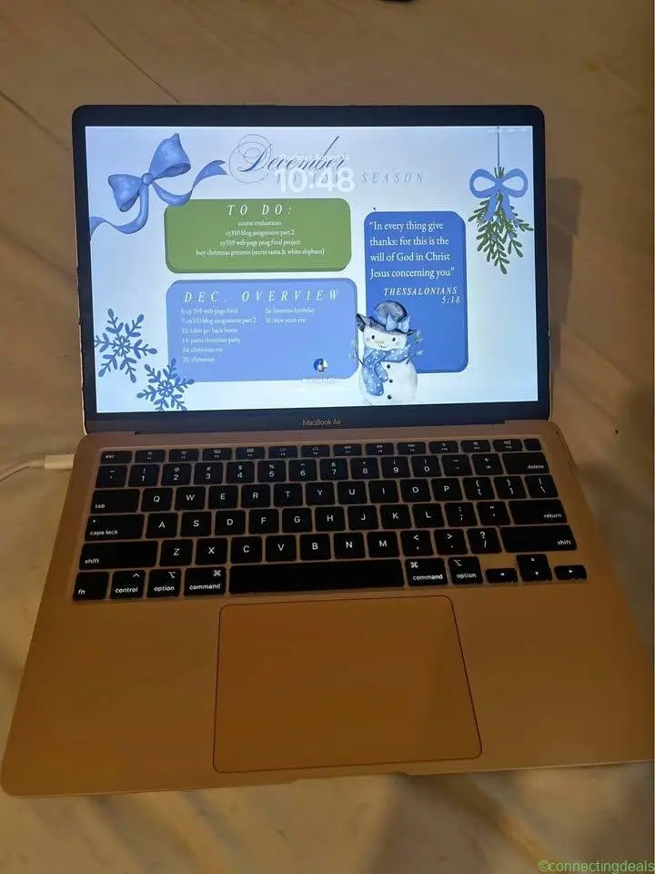2020 MacBook Air 13” Rose Gold – i7 / 8GB / 256GB