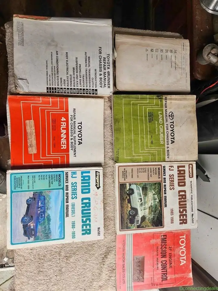 Vehicle repair manuals