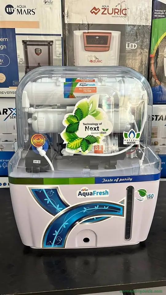 New aquafresh Ro water purifier with one year