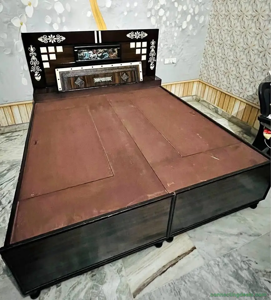 Wooden Double Bed